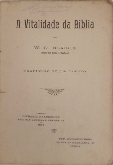 A vitalidade da Bíblia