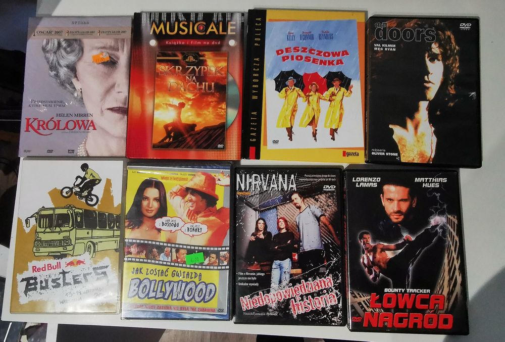 Zestaw 37 płyt DVD przeróżna tematyka, kilka unikatów