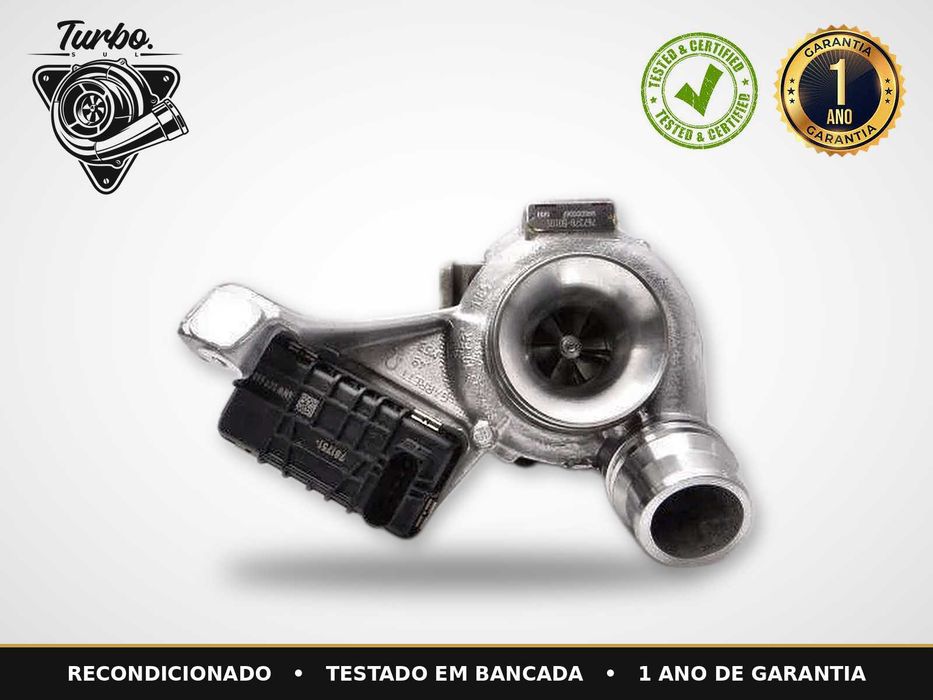 Turbo Reconstruído Garrett 767378 BMW 118d / 318d / X1 2.0d N47