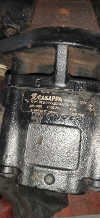 Pompa hydrauliczna SAUER DANFOSS 600.6395 + CASAPPA KP25.31 zestaw