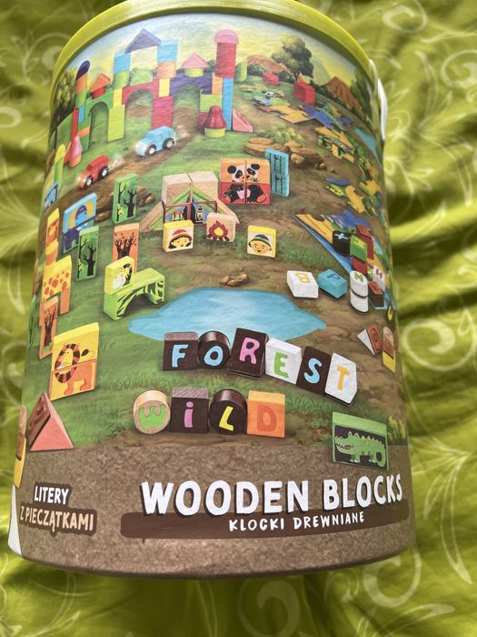 Klocki drewniane