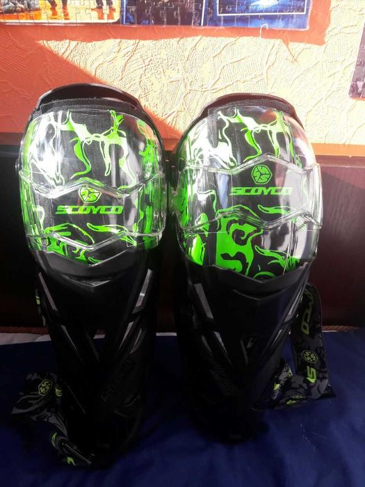 Нові Захисні наколінники Scoyco K12, Green