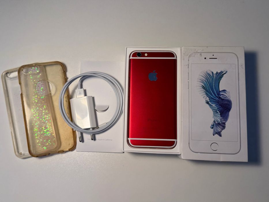 UNIKATOWY iPhone 6s RED dla kolekcjonera