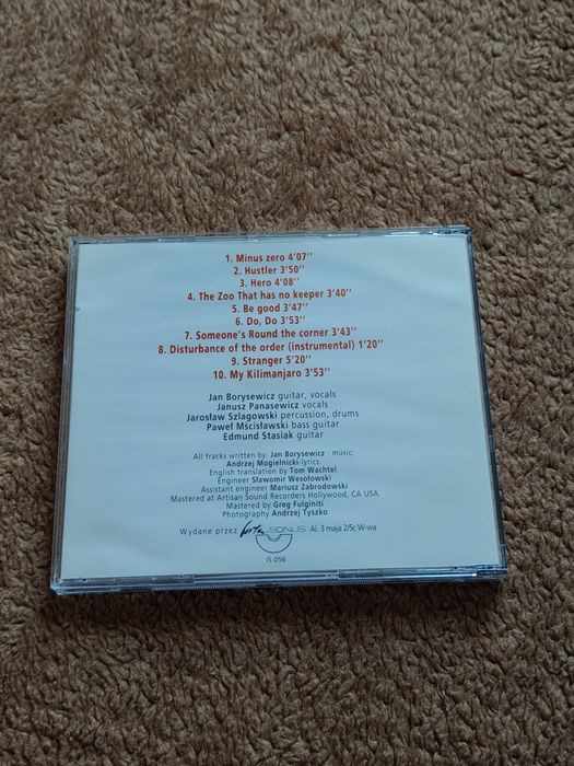 Lady Pank  Drop Everything CD 1 wydanie Intersonus 1993