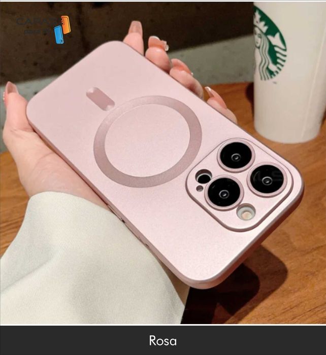 Capa MagSafe iPhone 15/14/13/12/11Pro/ProMax -- PORTES INCLUIDOS