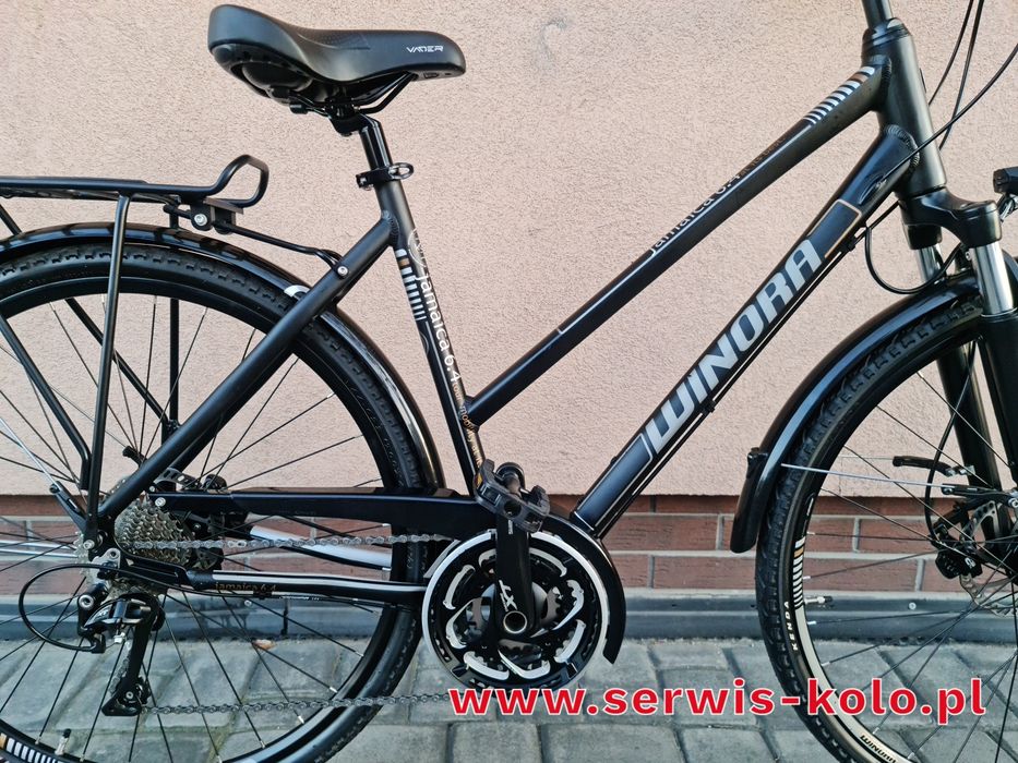Rower damski damka WINORA koła 28 SHIMANO DEORE XT aluminium rabat