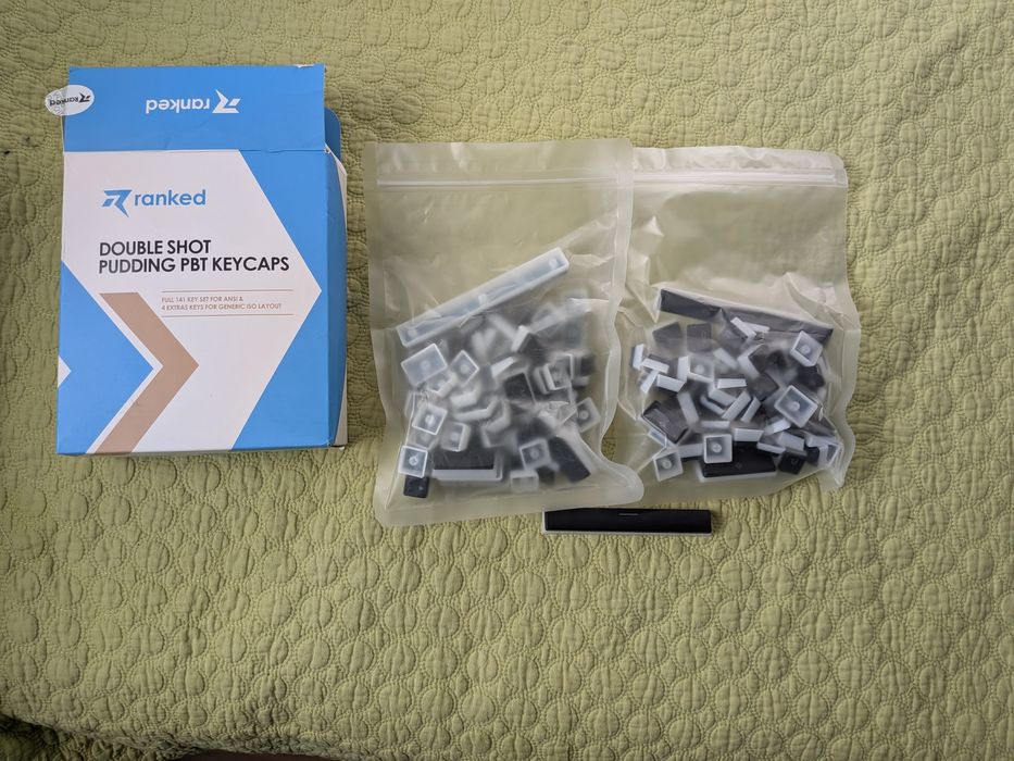 Ranked Pudding V2 Double-Shot PBT Keycaps