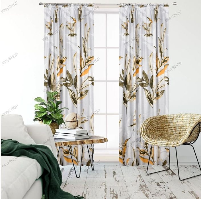 ‼️ WYPRZEDAŻ ‼️ Zasłony z mikrofibry 2 sztuki