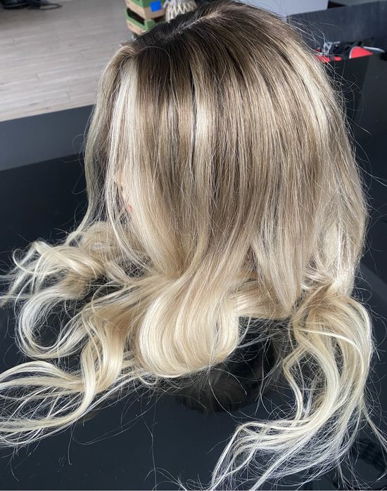 Peruka pół peruka toper wig treska dopinka włosy naturalne