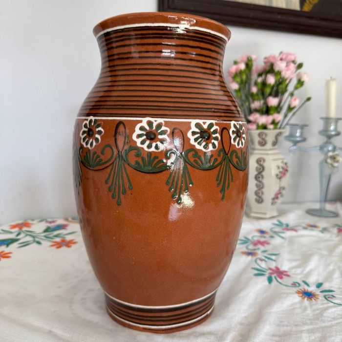 Wazon Kamionka Łysa Góra Ceramika PRL