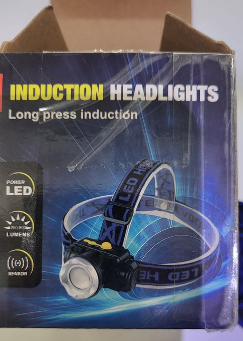 Lanterna LED com sensor de movimento