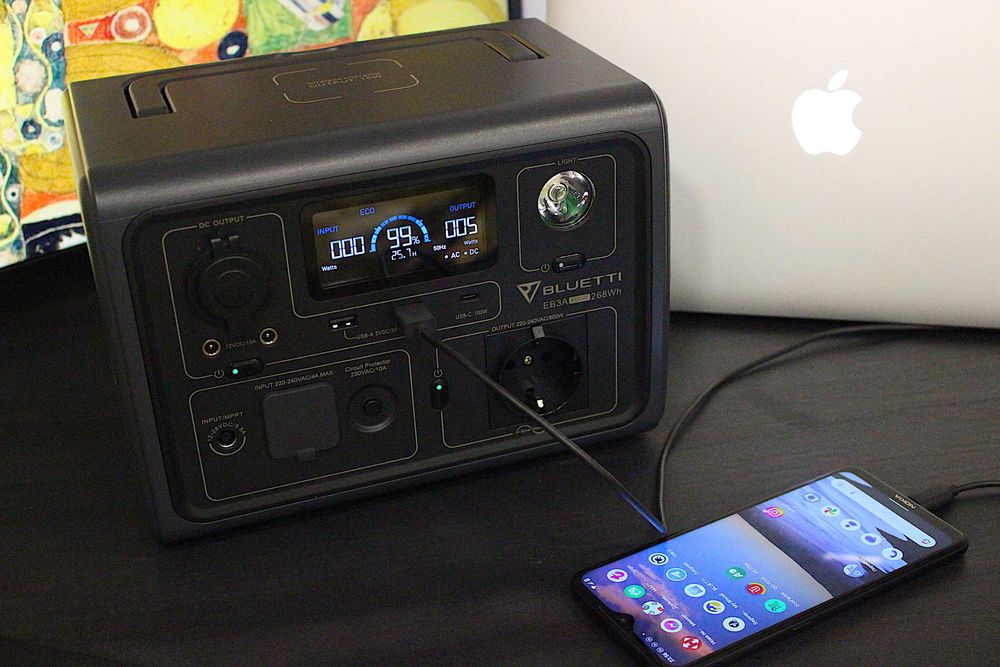 Зарядная станция Bluetti EB3A Почти Новая Европа