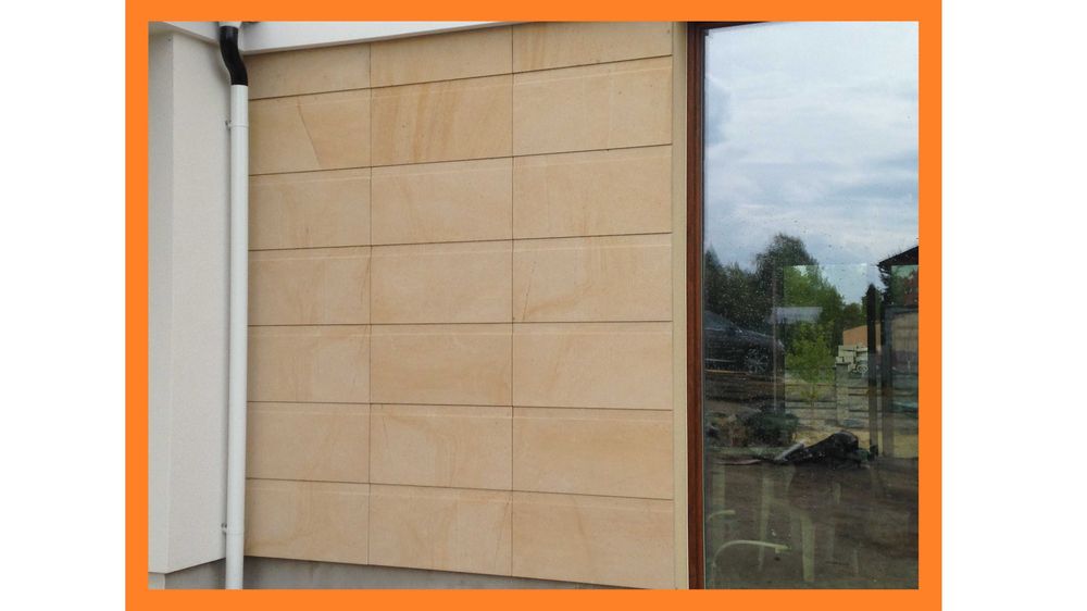 4. Płyta elewacyjna PIASKOWIEC 80×40×3 cm | Kamień naturalny | za szt.