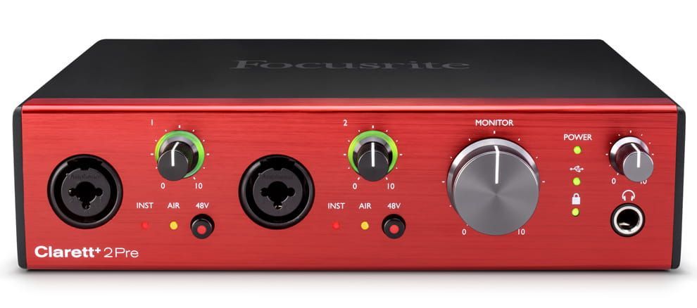 Focusrite Clarett+ 2Pre – interfejs audio