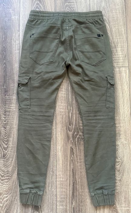 CLCT Own The Streets spodnie cargo bojówki chinosy, rozm. S,  khaki