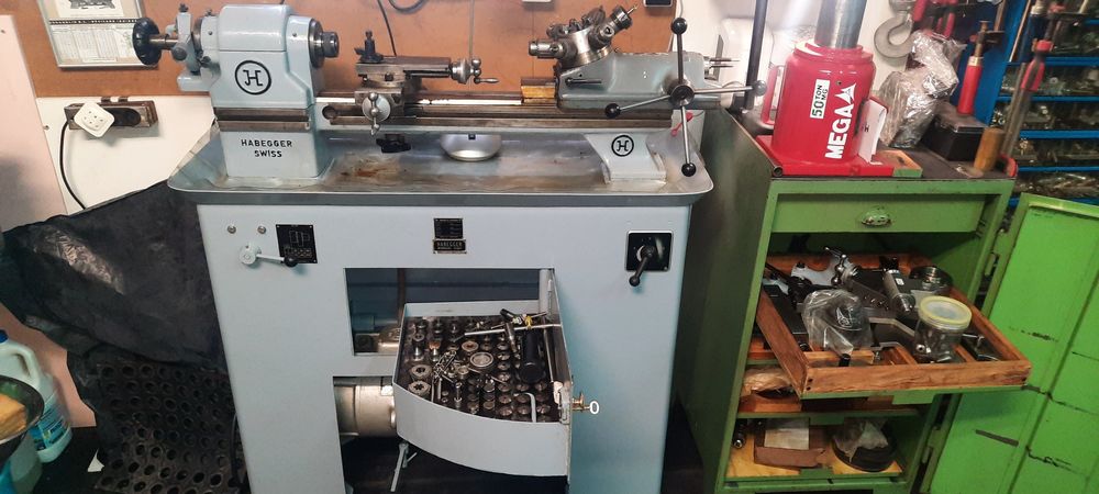 Torno mecanico HABEGGER-SCHAUBLIN  102 SUISSE