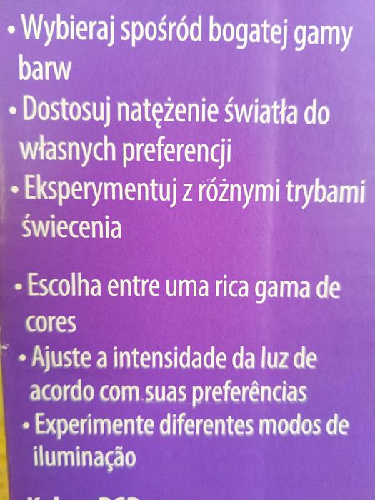 NAJTANIEJ Podłogowa Lampa Narożna z Pilotem RGB