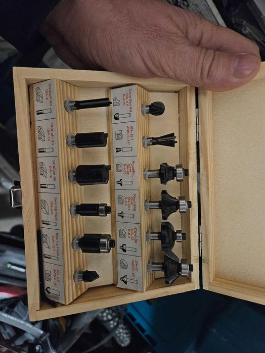 Frezy trzpienioqe do drzewa