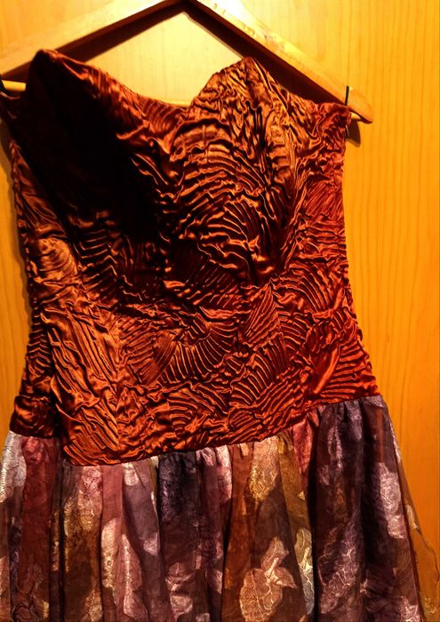 Vestido de cerimónia cai cai tamanho unico