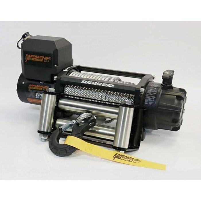 Автомобільна електрична лебідка 5т 6т 7т 12-24В лебедка для эвакуатора