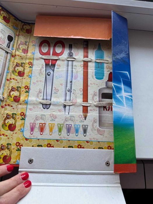 Набір шкільних папок: для трудового навчання (праці) та для зошитів