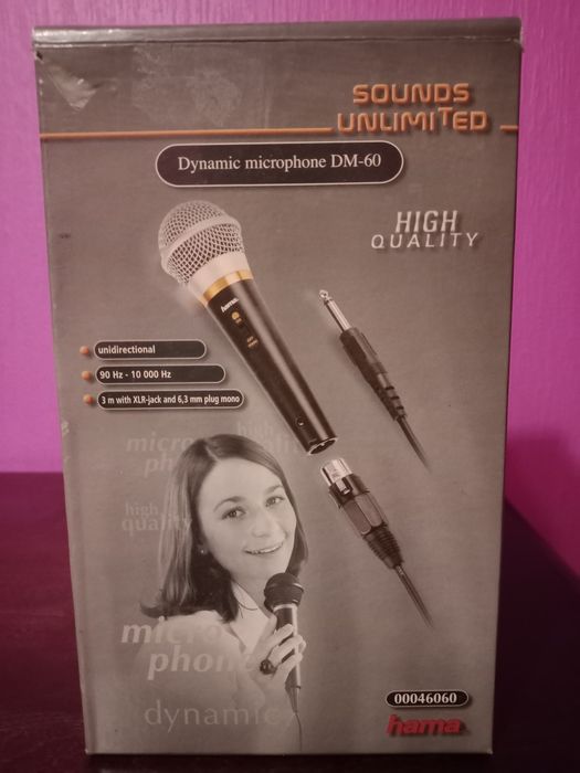 Новый микрофон дёшево.