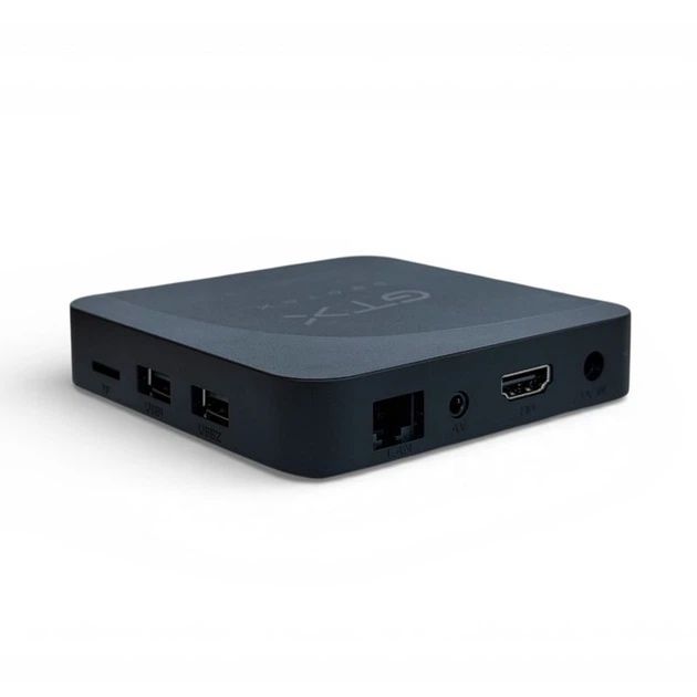 Смарт ТВ Android медіаплеєр 4К Geotex GTX-R12 4/32GB