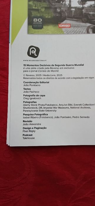 Revista 15 Momentos da 2a Guerra Mundial