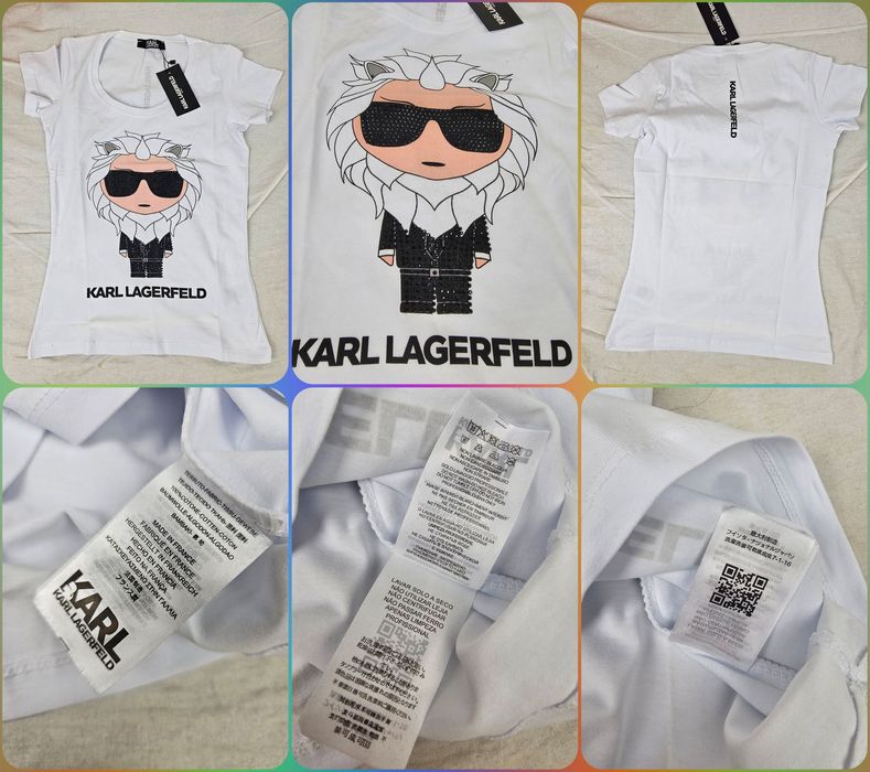 Koszulka damska levis premium karl lagerfeld tshirt