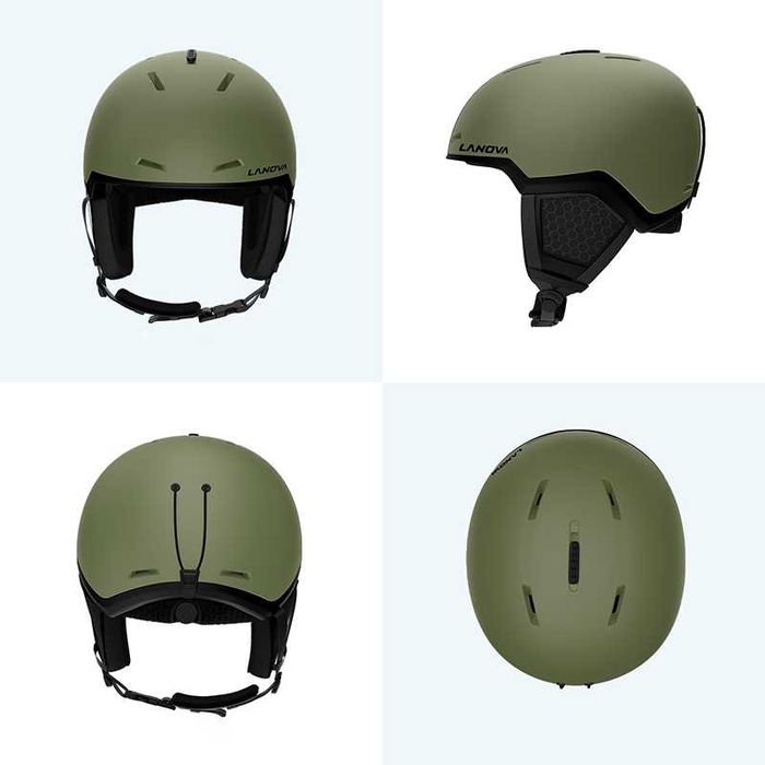 Kask narciarski z wentylacją L 59-61 cm