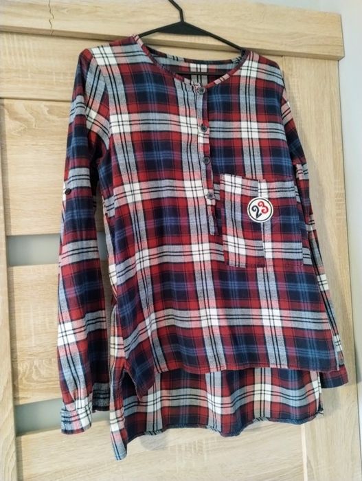 Koszula damska w kratę