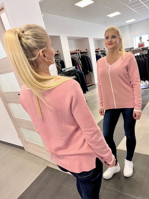Sweter damskie quiosque rozowy 36 S