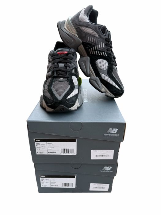 Кросівки : New Balance 9060  Оригінал U9060BLK 42.5/44