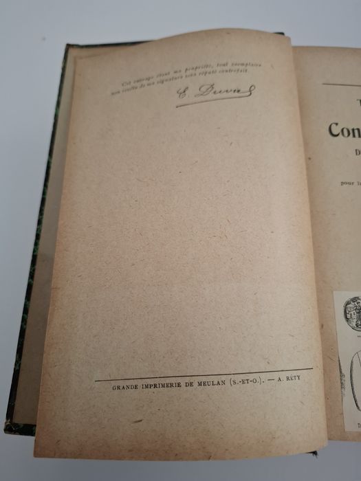 Livro culinária antigo "Traité Général de Confiserie Moderne"