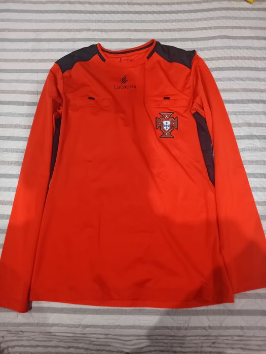 Camisola equipamento arbitro lacatoni vermelha