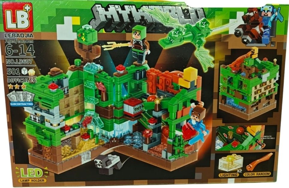 Klocki minetcraft 501 el. My Word