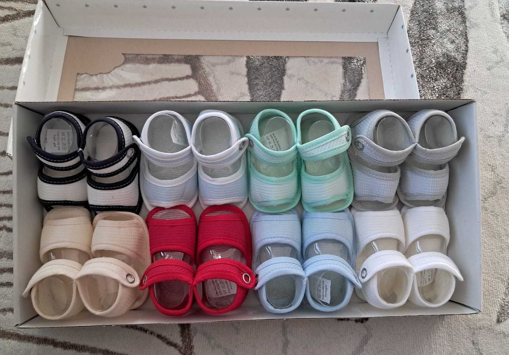 Carapins Sandália piquet bebé.