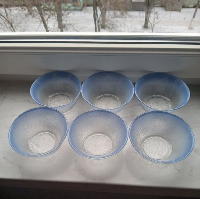 Салатниці "Блакитний кварц"