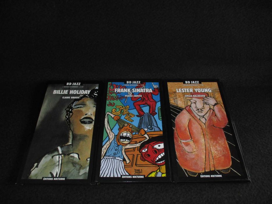 Colecção BD JAZZ Banda Desenhada + 2 CD