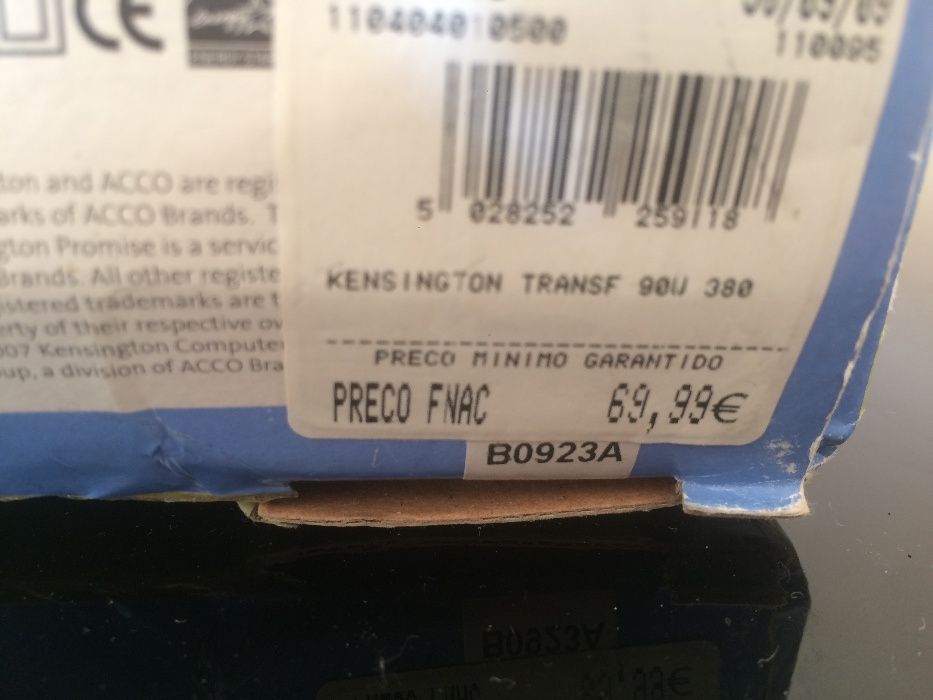 Carregador Kensington 90W Wall portáteis Adaptador economico