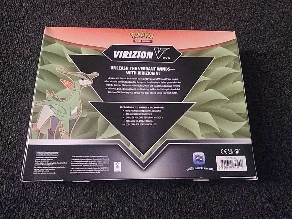 Pokémon TCG Virizion V 4 Packs 2 Promos 1 Jumbo