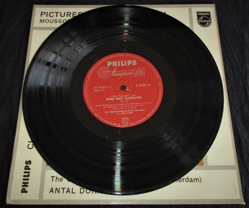Vinil LP Moussorgsky / Ravel The Concertgebouw Orchestra Antal Dorati