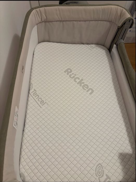 Chicco Next2Me Magic Evo + materacyk Rucken UnoMe