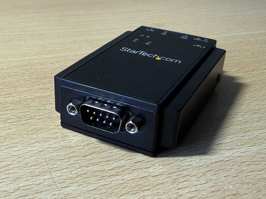 StarTech Serial-to-IP Ethernet Device Server - RS232 - DIN