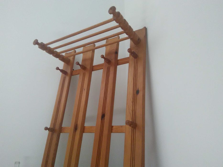 stary POLSKI wieszak PRL Chodzież retro vintage antyk zabytek loft