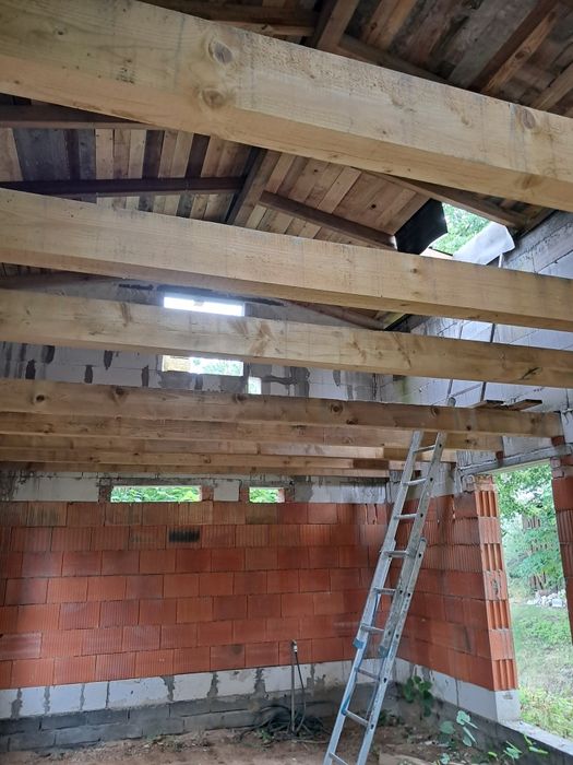 Działka rod WLDA  Poznań  domku 35m wys 5m PIĘTRO STAN Surowy      59ttyszl