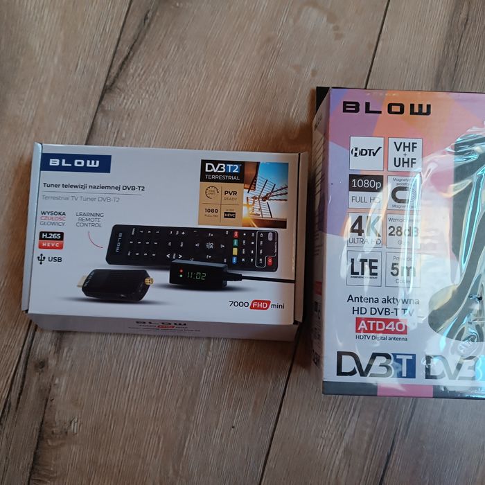 Dekoder mini - DVB-T2 z pilotem