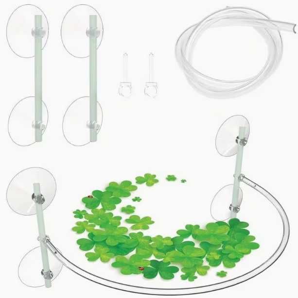 Separador de plantas flutuantes para aquário