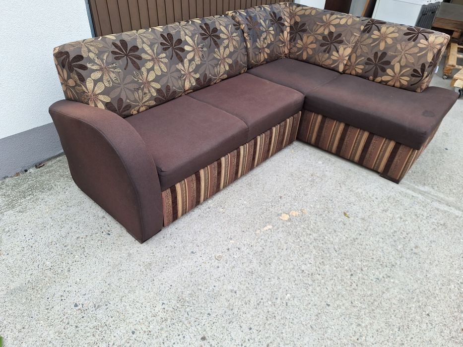 Sz-n transport gratis SOFA NAROŻNA  b. wygodna i solidna rogówka narożnik