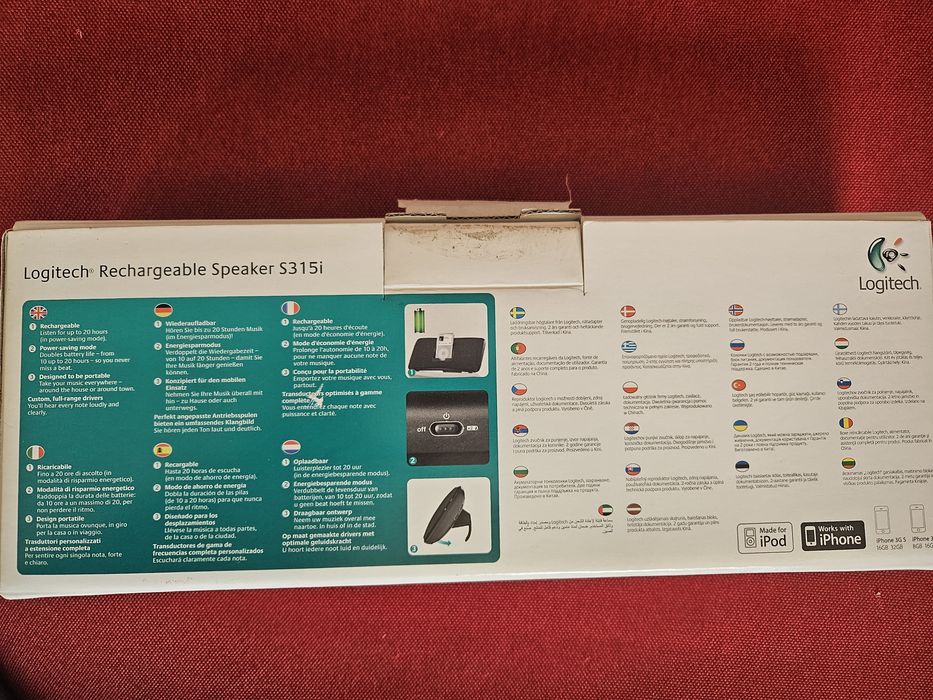 Coluna de som Logitech S351i